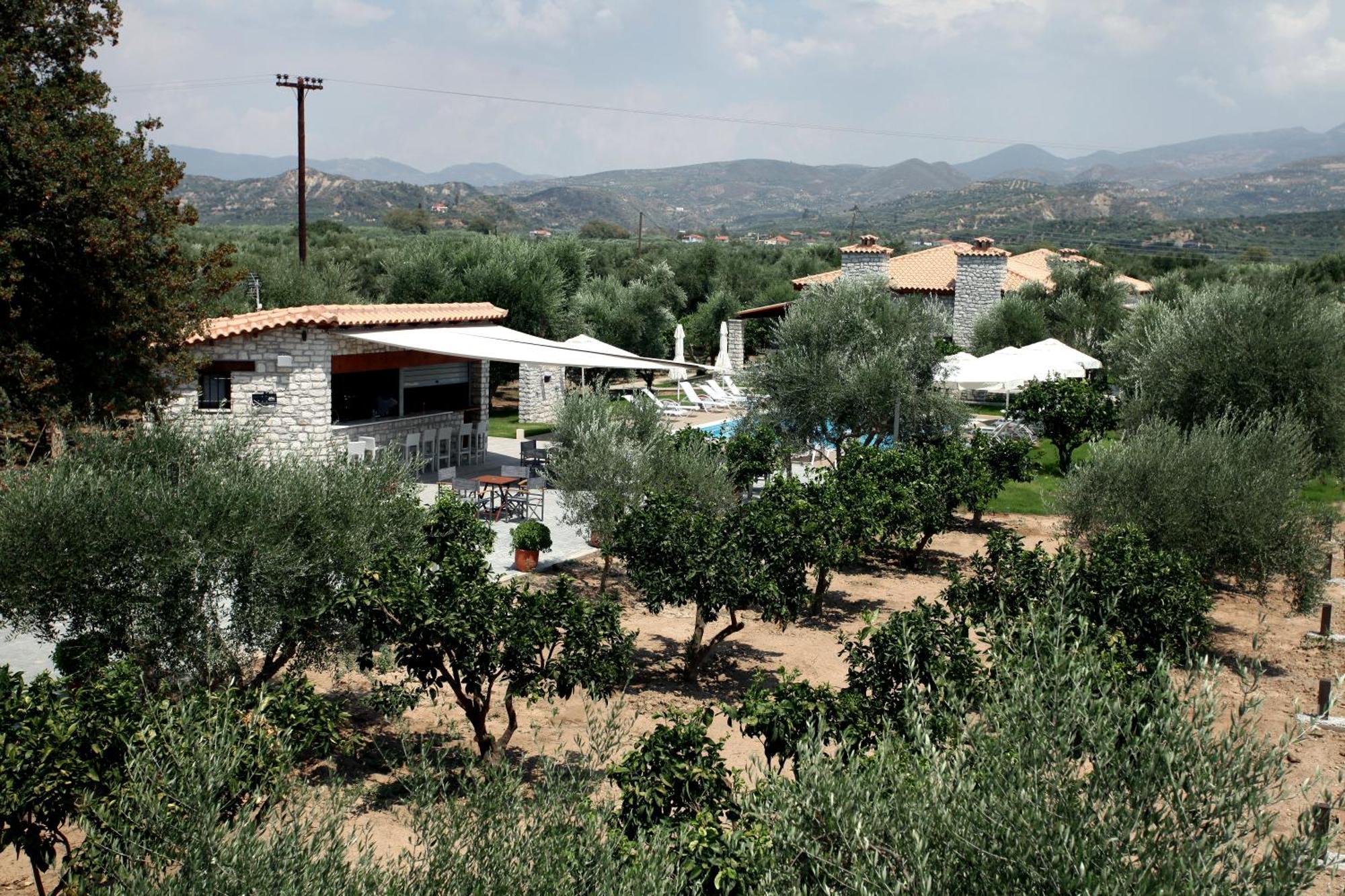 Asfendamos Villa Zacharo Exteriör bild